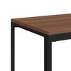 vidaXL Side Table Black Engineered wood, iron Medium Durable