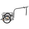 vidaXL Bike Trailer Black 13.2 gal