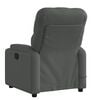vidaXL Massage Recliner Chair Dark grey