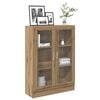 vidaXL Book Cabinet Artisan Oak Engineered Wood Medium Book Cabinet