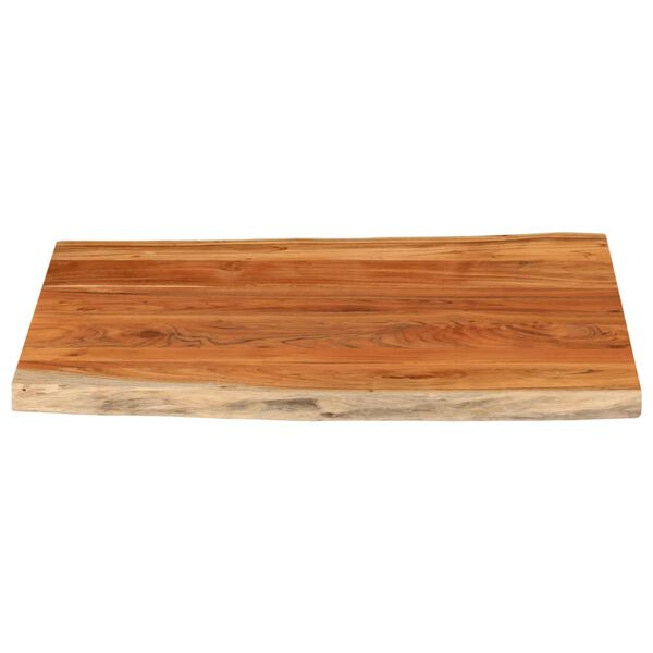 vidaXL Table Top 43.3"x31.5"x1.5" Rectangular&nbsp;Solid Wood Acacia Live Edge