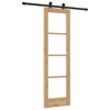 vidaXL Sliding Door ORKDAL Natural 24.02 x 78.15 in