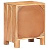 vidaXL Bedside Cabinet Natural Wood Solid Acacia Wood Small