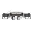 vidaXL Garden Lounge Set Anthracite