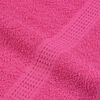 vidaXL Towel Set of 10 Pink 100% cotton Extra Large Towel