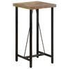 vidaXL Bar Table Mixed color Solid reclaimed wood, iron Standard
