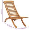 vidaXL Garden Chair Teak Solid Teak wood with water-based finish Medium