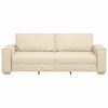 vidaXL Sofa Cream 86.61 x 30.71 x 33.07 in Fabric