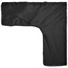vidaXL Garden Furniture Cover Black Polyethylene Large