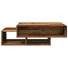 vidaXL Coffee Table Old wood Engineered wood Large Storage