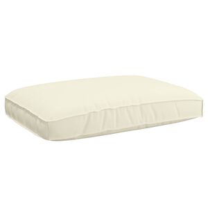 vidaXL Cushion Cream 47.24 x 31.50 x 4.72 in Oxford Fabric
