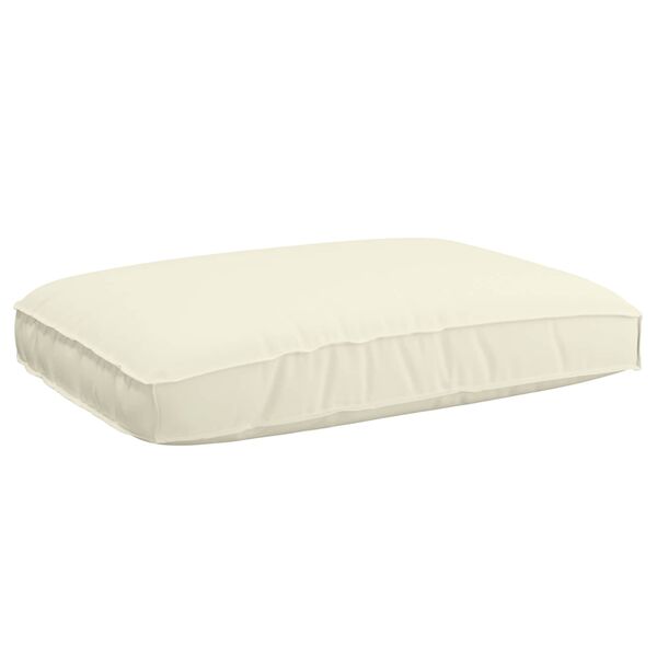 vidaXL Cushion Cream 47.24 x 31.50 x 4.72 in Oxford Fabric