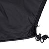 vidaXL Garden Umbrella Cover Black 420D Oxford fabric with PU coating