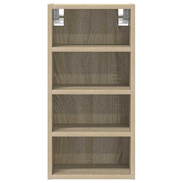 vidaXL Hanging Cabinet Sonoma Oak Engineered wood Medium Wall mounting