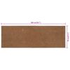 vidaXL Mattress Pad 27.6"x78.7" Coir