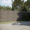 vidaXL Gabion Basket Silver Galvanized Iron Large Heavy Weight Endurance