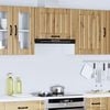 vidaXL Kitchen Wall Cabinet Artisan Oak Engineered Wood Medium
