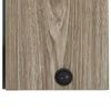 vidaXL Bathroom Cabinet Oak MDF with melamine finish Medium