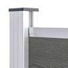 vidaXL Fence Panel WPC 68.9x57.5" Grey