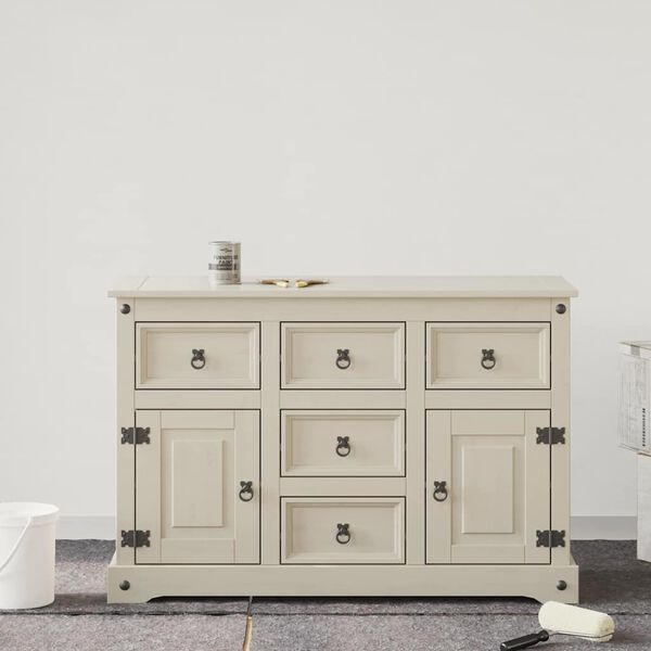 vidaXL Furniture Paint Brown 3.94 x 3.94 x 4.80 in Wall Print