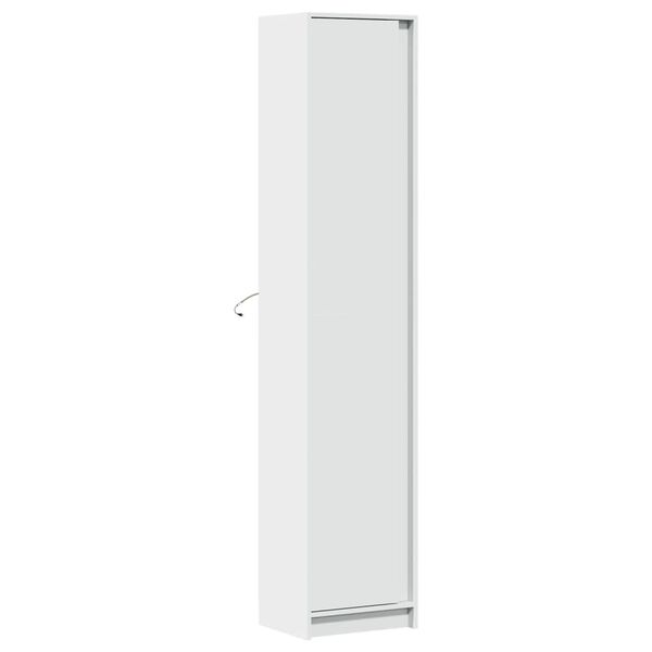 vidaXL Highboard White Engineered wood Extra Tall Storage Highboard