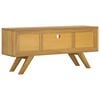 vidaXL TV Cabinet Teak Solid teak wood TV Cabinet Rectangular
