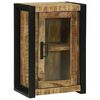 vidaXL Bathroom Cabinet Brown 15.7" x 11.8" x 23.6" Solid Mango wood