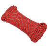 vidaXL Boat Rope Red 0.20 " 328.1 ' Polypropylene