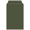 vidaXL Plant Stand 2 pcs Olive green 9.45 x 9.45 x 13.78 in Steel