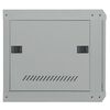 vidaXL Network Cabinet with Storage Gray 53 x 60 x 45 cm Steel