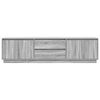 vidaXL TV Cabinet Grey Sonoma Engineered wood Large TV Cabinet