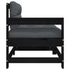 vidaXL Garden Chair Black, Anthracite