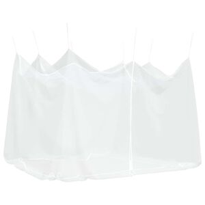vidaXL Mosquito Net for Outdoor 220 Mesh White 118.1x118.1x98.4"