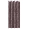 vidaXL Velvet Curtains 2 pcs Brown 96.46 x 55.12 in Velvet