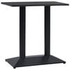 vidaXL Bistro Table Leg Black Cast Iron Standard Industrial