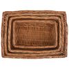 vidaXL Nesting Basket Set Brown Willow Small, Medium, Large, Extra Large