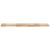 vidaXL Floating Shelf Natural Wood Solid Acacia Wood 47.2 in x 11.8 in