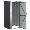 vidaXL Garden Shed Anthracite Galvanized steel 46.7x38.2x82.5 in