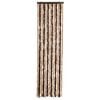 vidaXL Insect Curtain Beige and Light Brown 22.0x78.7" Chenille