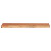 vidaXL Wall Shelf Brown Solid Acacia wood 35.4 x 11.8 x 1.5 in