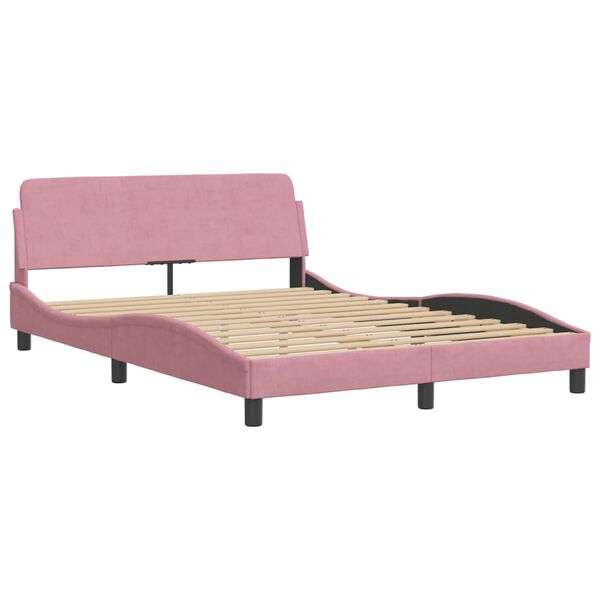 vidaXL Bed Frame Pink