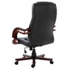 vidaXL Office Chair Black PU + PVC + PP Adjustable Height-Adjustable