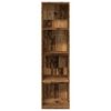 vidaXL Bookcase Old wood Engineered wood 15.7x11.8x59.8 in Modern