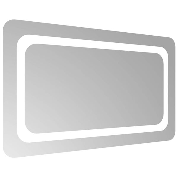 vidaXL LED Bathroom Mirror 27.6"x15.7"