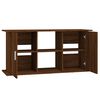 vidaXL Aquarium Stand Brown Oak Engineered wood