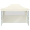 vidaXL Party Tent Cream 600D Oxford fabric with PVC coating 10x13 Feet