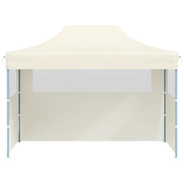 vidaXL Party Tent Cream 600D Oxford fabric with PVC coating 10x13 Feet