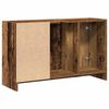 vidaXL Bathroom Cabinet with Shelf Old Wood 35.43 x 11.42 x 21.65 in