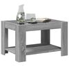 vidaXL Coffee Table Grey Sonoma Engineered wood Medium Coffee Table