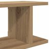 vidaXL Wall Shelf Set of 2 Artisan Oak Engineered wood